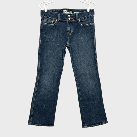 Old Navy Denim - Old Navy Y2K 90s VTG Jeans Womens sz 6 Straight Cut Stretch Low Rise Blue Denim